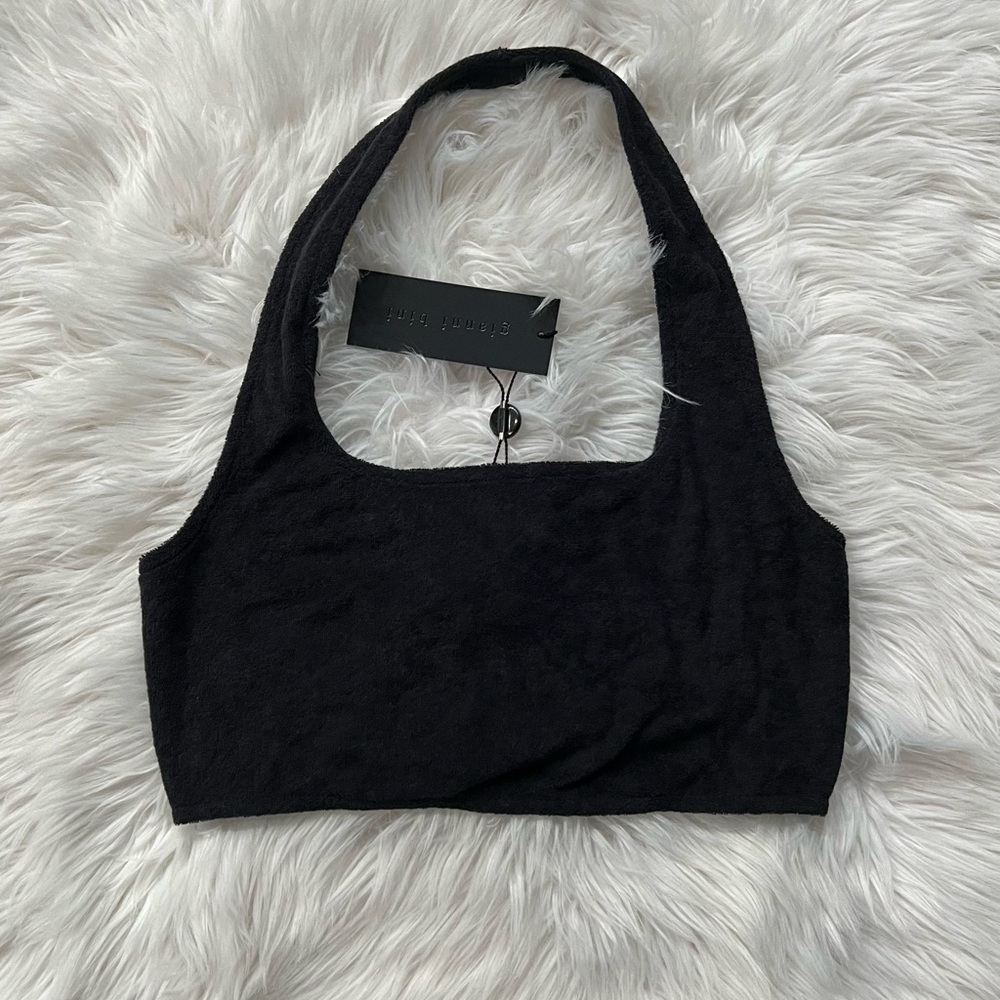 Gianni Bini terry cloth Halter Top